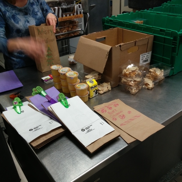 Packing items for each delivery route